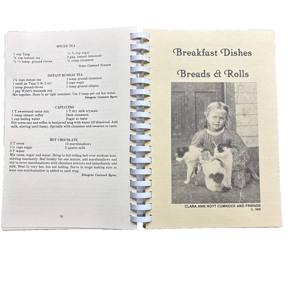 The‎ Clan Bake Cookbook by Herman T Cumnock Family of Little Rock Arkansas Rare